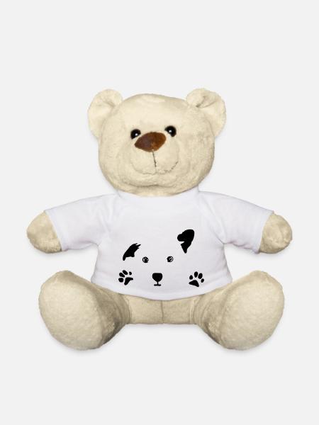 dog, puppy, dog face - Teddy Bear - white