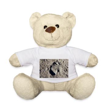 Apollo11 moon poster - Teddy Bear - white - Front