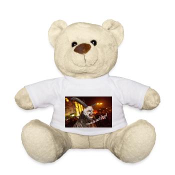 Warst du auch brav? - Teddy - Weiß - Vorne