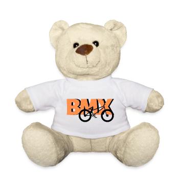 BMX Freestyle Pro Shirt - Teddy - Weiß - Vorne