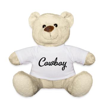Cowboy - Teddy - Weiß - Vorne
