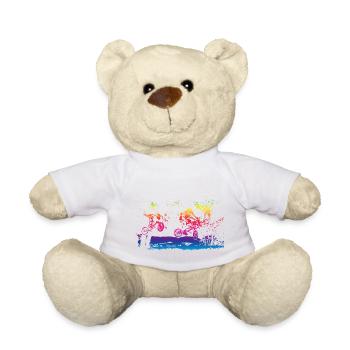 bmx - Teddy Bear - white - Front