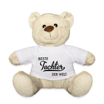 Beste Tochter der Welt - Teddy - Weiß - Vorne