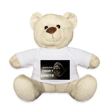 Fitness - Teddy Bear - white - Front