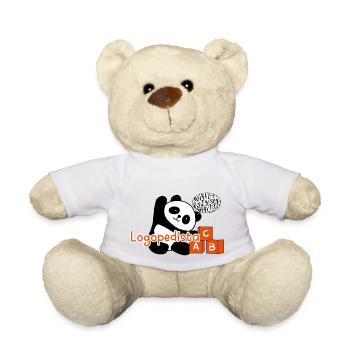 Logopäde Panda - Teddy - Weiß - Vorne