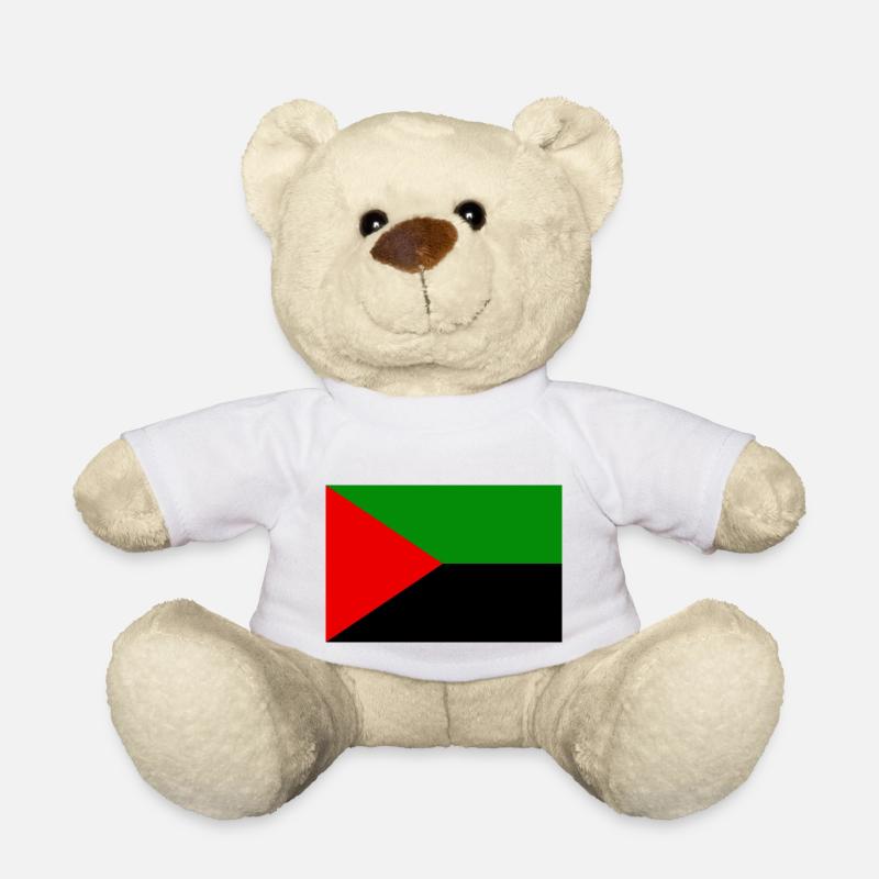 Drapeau Martinique - Nounours - blanc
