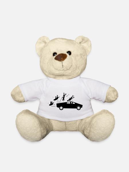 Evolution accident Tesla Cybertruck par Musk - Nounours - blanc