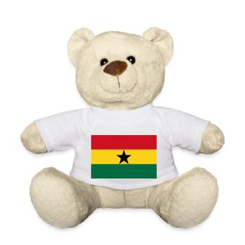 Ghana flag - Teddy - Weiß - Vorne