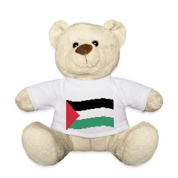 free palestine - Teddy - Weiß - Vorne