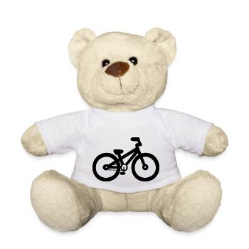 Bicycle Bike Sport - Teddy Bear - white - Front