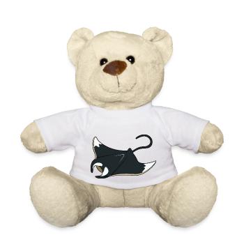 Étoches manta - Nounours - blanc - Devant