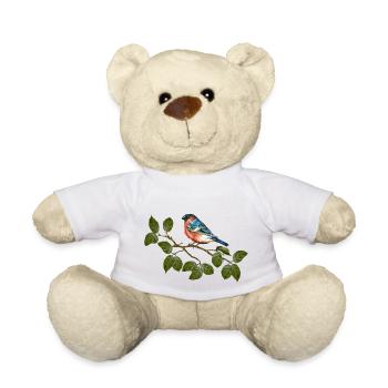 Vogel - Teddy - Weiß - Vorne