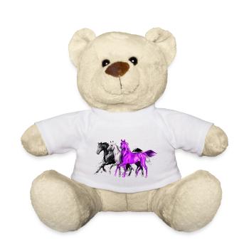 pferde - Teddy - Weiß - Vorne