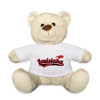 Louisiana Crawfish College Style - Nounours - blanc - Devant