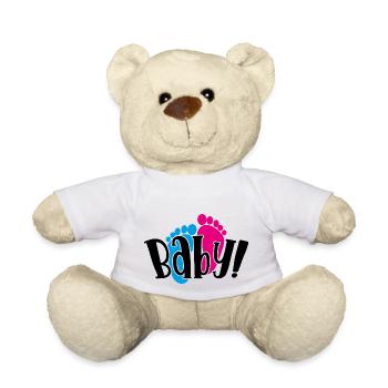 Baby - Teddy Bear - white - Front