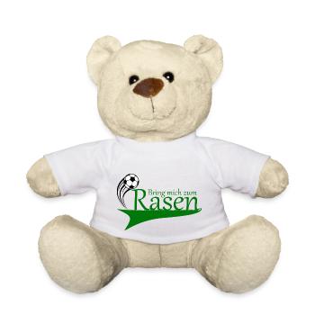 Bring mich zum Rasen - Teddy - Weiß - Vorne