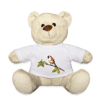 Bird - Teddy Bear - white - Front
