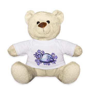 Cygne pourpre - Nounours - blanc - Devant
