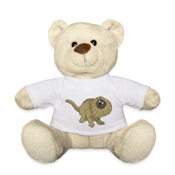 Singes - Nounours - blanc - Devant