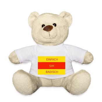 Einfach Sim Badisch - Teddy - Weiß - Vorne