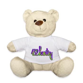 432hertz - Nounours - blanc - Devant