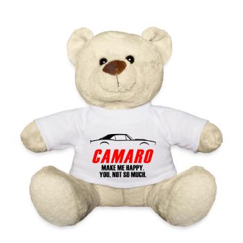 CAMARO MACH MICH GLÜCKLICH, DU NICHT SO SEHR - Teddy - Weiß - Vorne