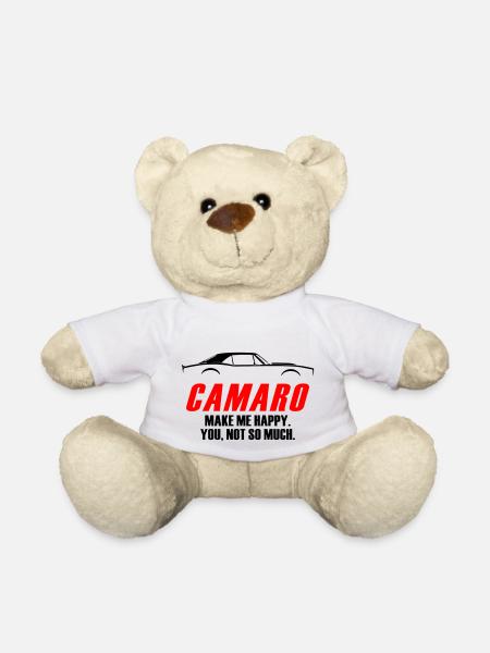 CAMARO ME RENDS HEUREUX, TU N’AS PAS TELLEMENT - Nounours - blanc