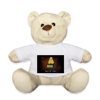 Ziehen von Kugeln aus Stahl - Teddy - Weiß - Vorne