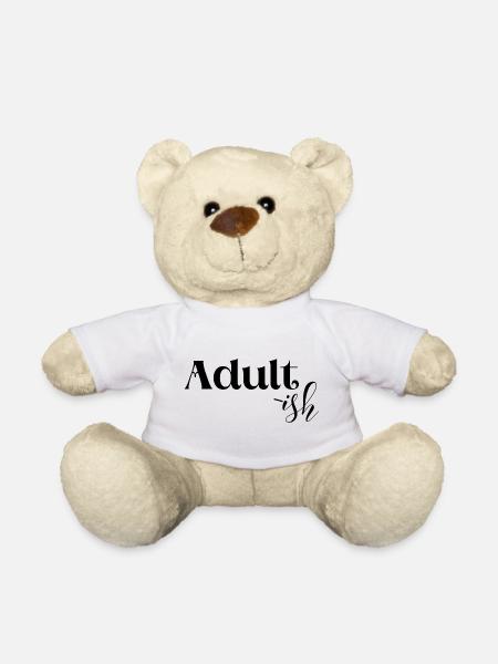 Nicht reif, lustig - Teddy - Weiß