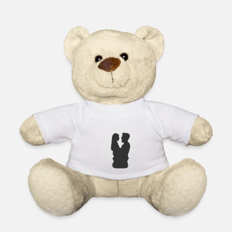 Lovers - Teddy Bear - white