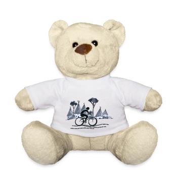 Radfahrer - Teddy - Weiß - Vorne