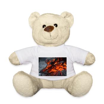 Dark embers - Teddy Bear - white - Front