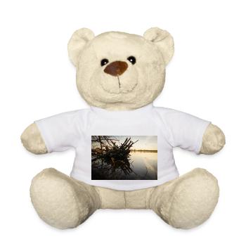 Root wood in the sunset - Teddy Bear - white - Front