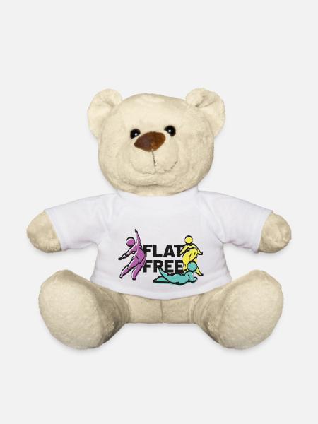 flat free - Teddy - Weiß