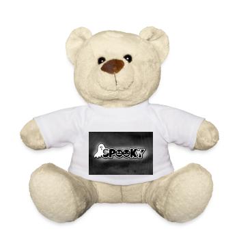 Spooky Halloween Comic Style - Teddy Bear - white - Front