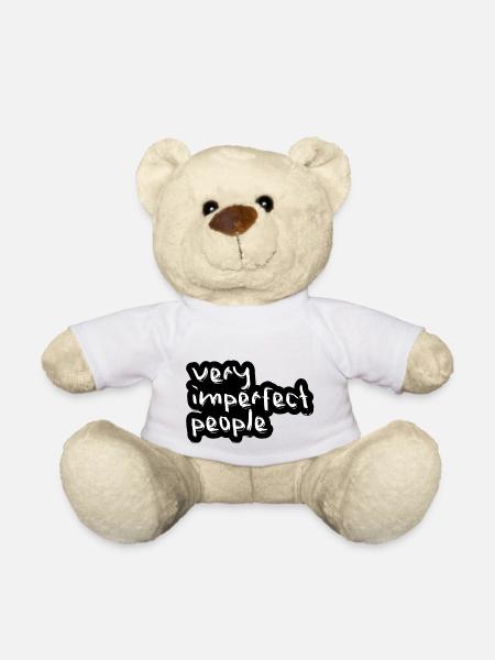 Very Imperfect People - Teddy Bear - white