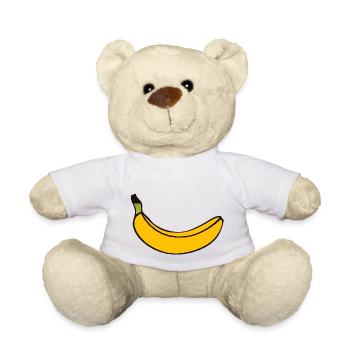 banane 7 A - Nounours - blanc - Devant