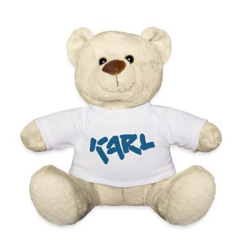 Karl - Teddy - Weiß - Vorne