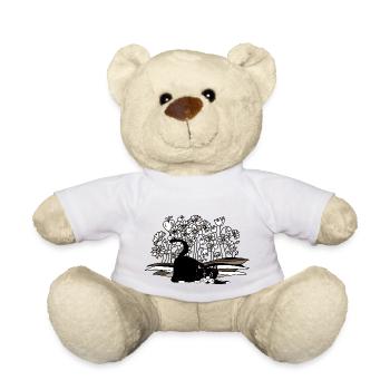Cat - Teddy Bear - white - Front