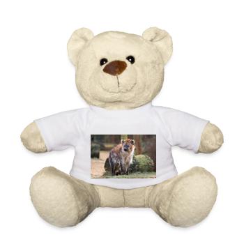 Hyäne oder Hyäne oder Harpyie (auf Deutsch Hyäne) Hyäne - Teddy - Weiß - Vorne