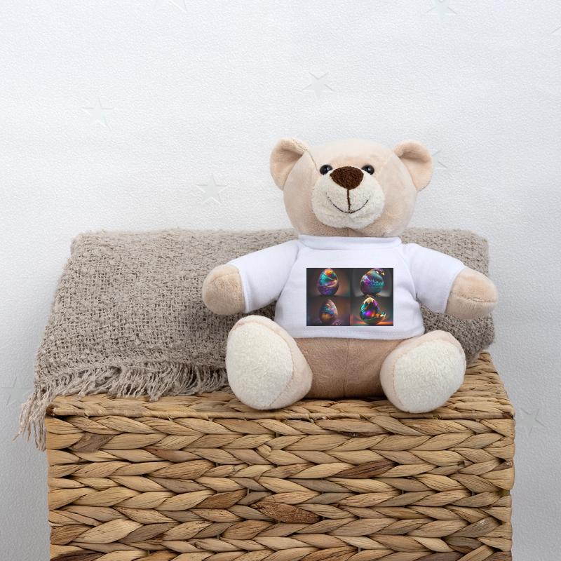 chickens egg colored Nounours