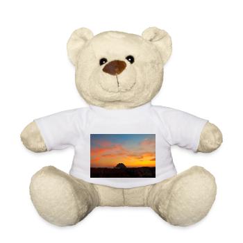 Captivating Sunsets: Beauty of Nature on Display - Teddy Bear - white - Front