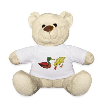 enten freundschaft - Teddy - Weiß - Vorne