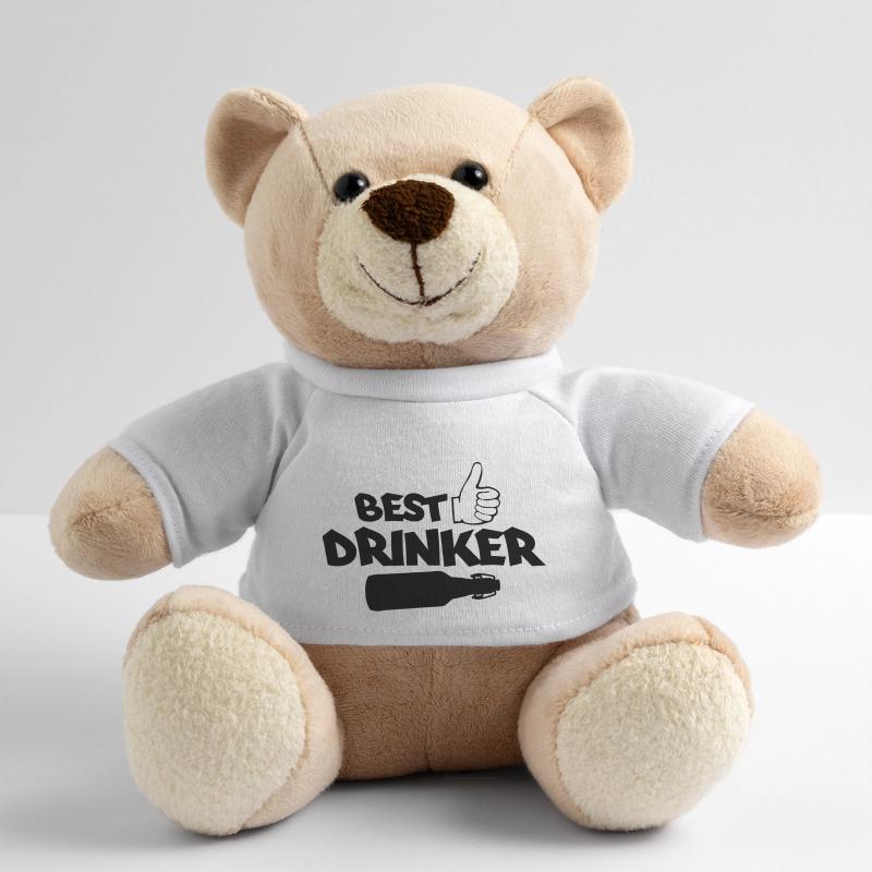 Best Drinker Teddy Bear