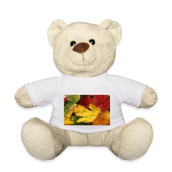 Herbstblätter - Teddy - Weiß - Vorne