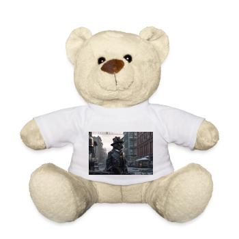 Cat Black7 - Teddy Bear - white - Front