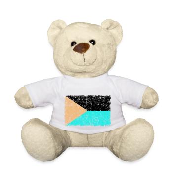 Czech Republic INVERS - Teddy Bear - white - Front