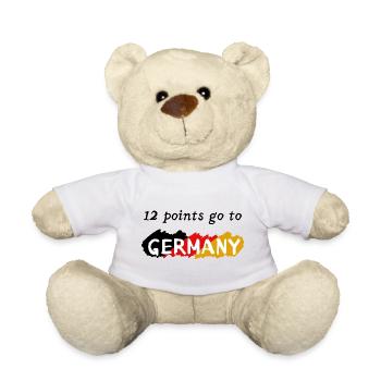 12 points pour l’Allemagne - Nounours - blanc - Devant