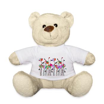 Fleur - Nounours - blanc - Devant