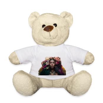 Voodoo Woman Geschenk - Teddy - Weiß - Vorne
